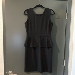 The Limited black midi dress